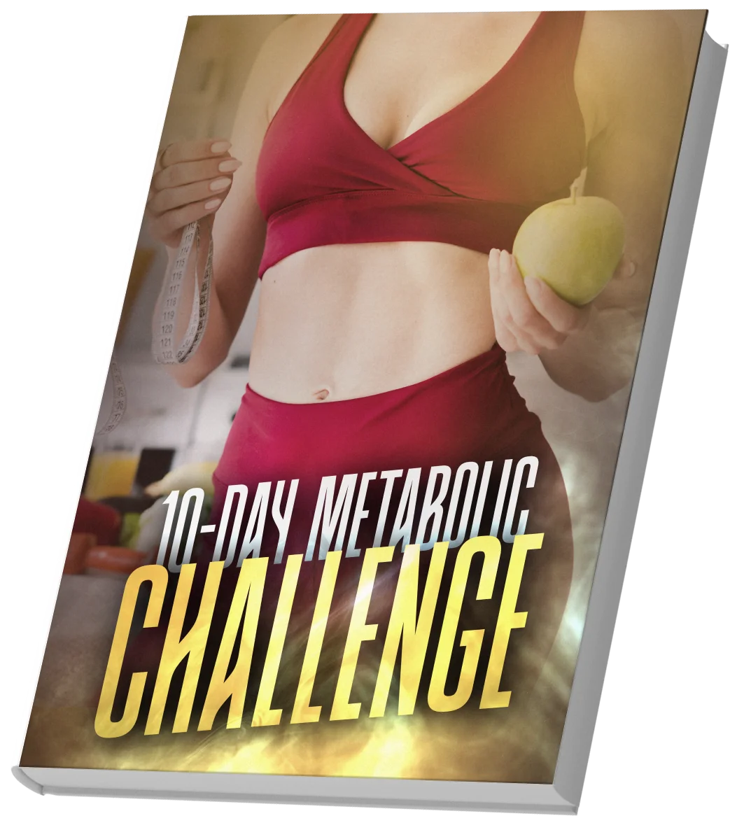 10-Day Metabolic Challenge free bonus plan included with SlimTide